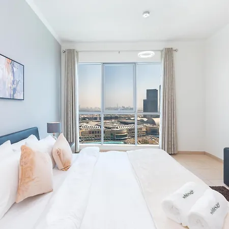 Incredible Fountain Views 2. 5 Bedroom Burj Residences دبي المظهر الخارجي الصورة