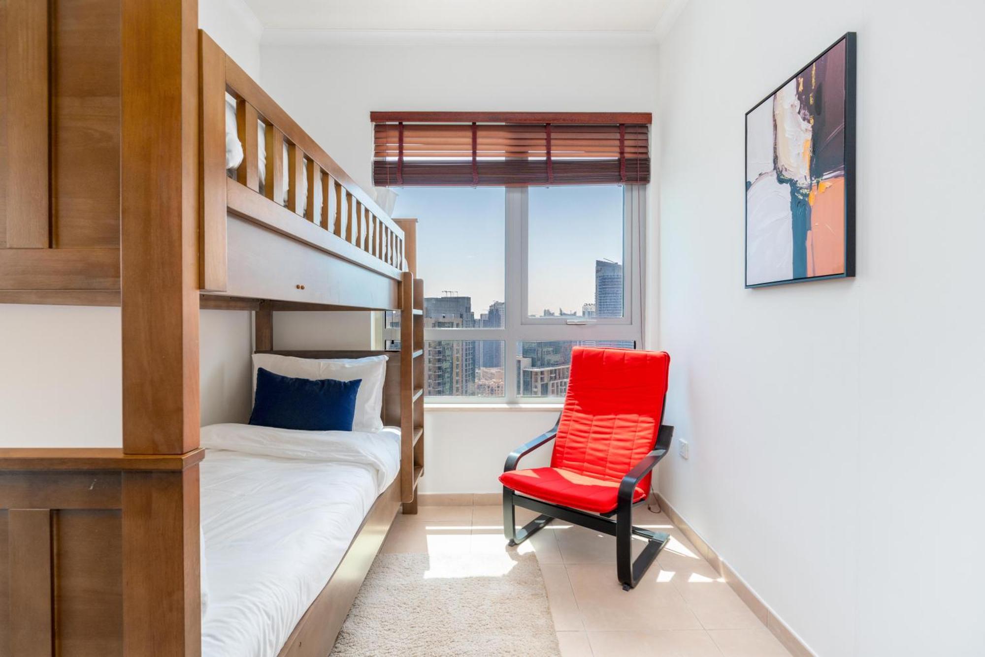 شقة Incredible Fountain Views 2. 5 Bedroom Burj Residences