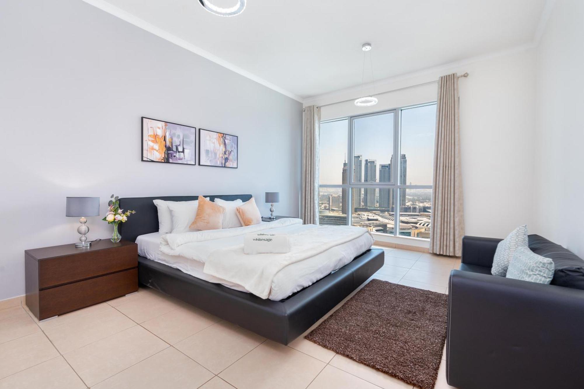 شقة Incredible Fountain Views 2. 5 Bedroom Burj Residences *